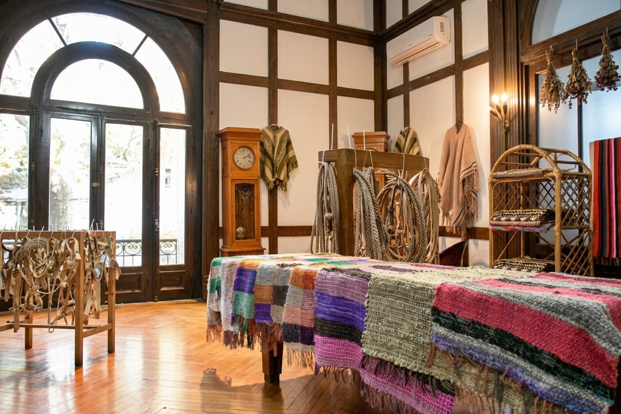 Espacio comercial del Mercado Artesanal Mendocino